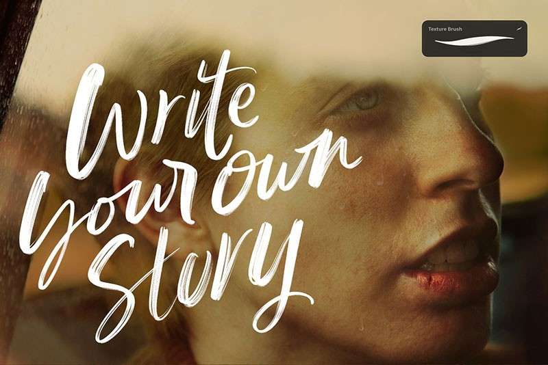 32个签名设计Procreate笔刷 笔刷资源 sucaiwan.com