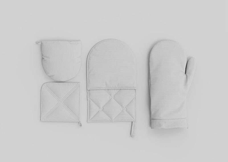 微波炉隔热手套样机PSD 样机素材 sucaiwan.com