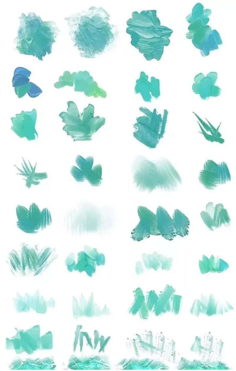 超逼真油画Procreate笔刷 笔刷资源 sucaiwan.com