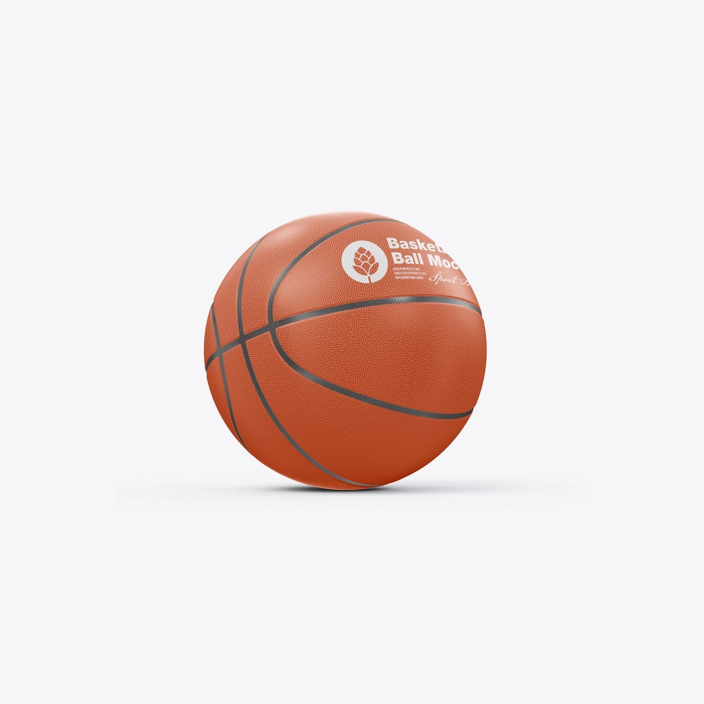 篮球运动品牌设计样机 Basketball Ball Mockup 样机素材 sucaiwan.com