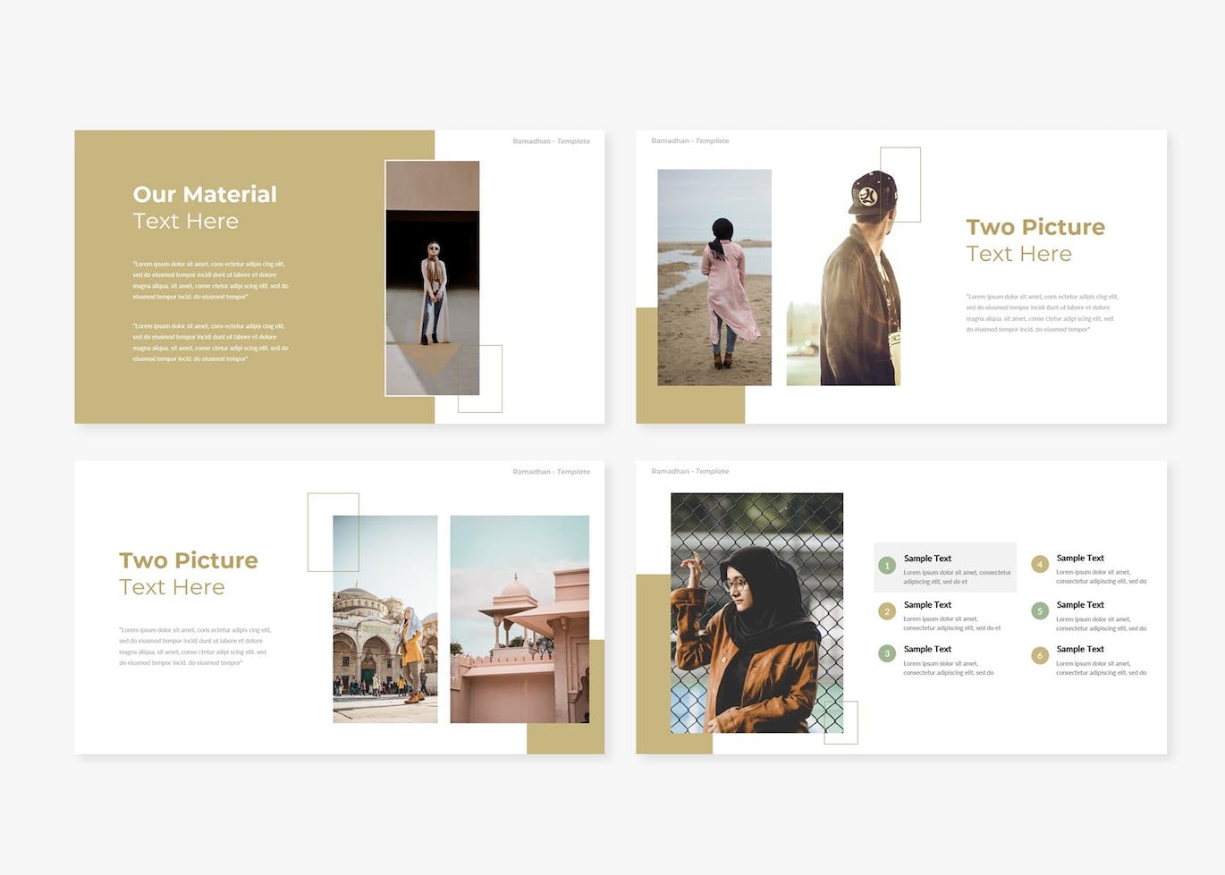头巾服装品牌PPT演示幻灯片模板 Ramadhan Multipurpose PowerPoint 幻灯图表 第3张-素材湾丨精选海外优质设计素材资源 头巾服装品牌PPT演示幻灯片模板 Ramadhan Multipurpose PowerPoint 幻灯图表 sucaiwan.com