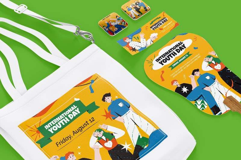 超实用！文创周边产品包装设计展示样机PSD 样机素材 sucaiwan.com