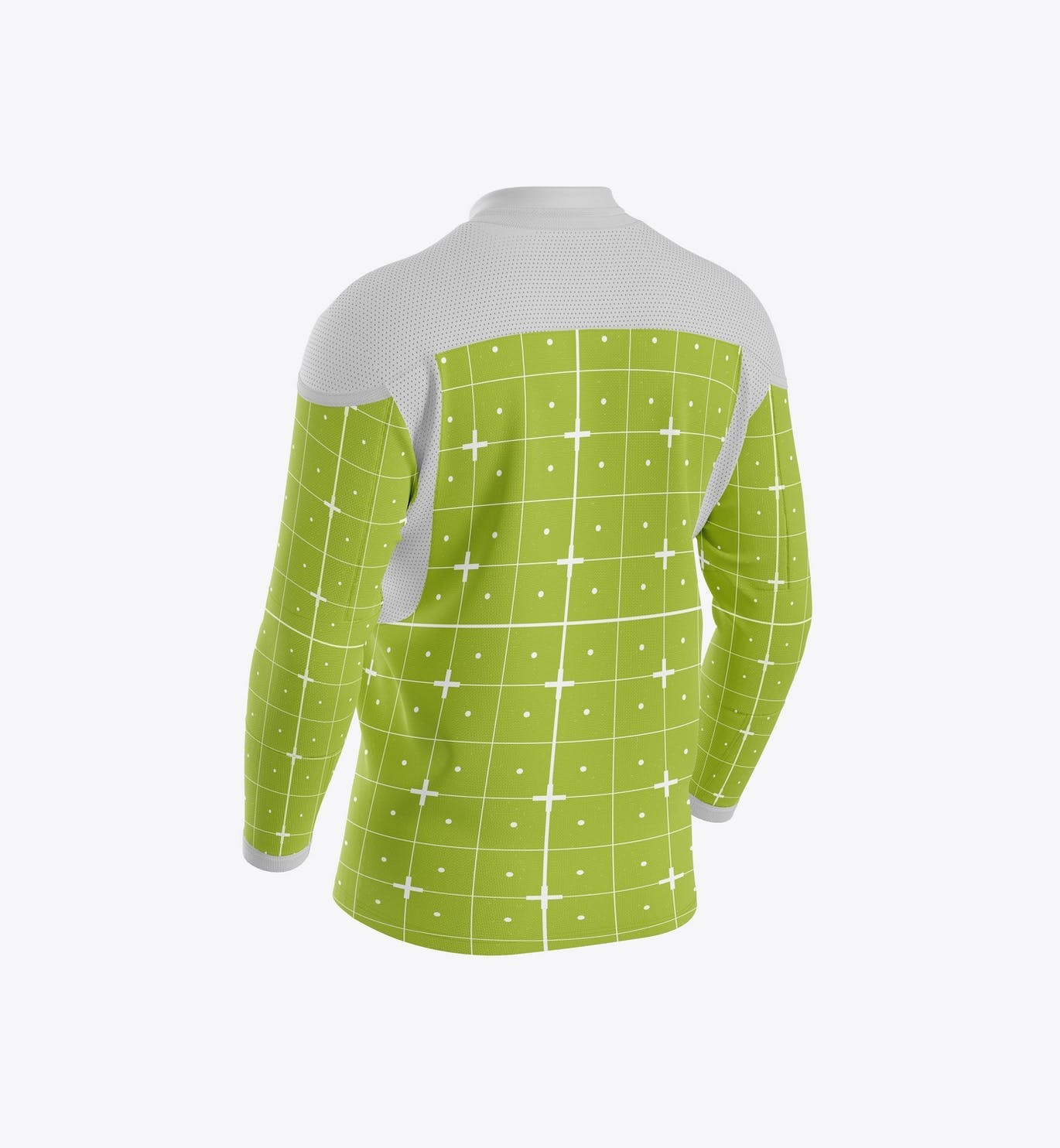 冬季运动服服装面料设计样机 Winter Sport Jersey Mockup 样机素材 sucaiwan.com