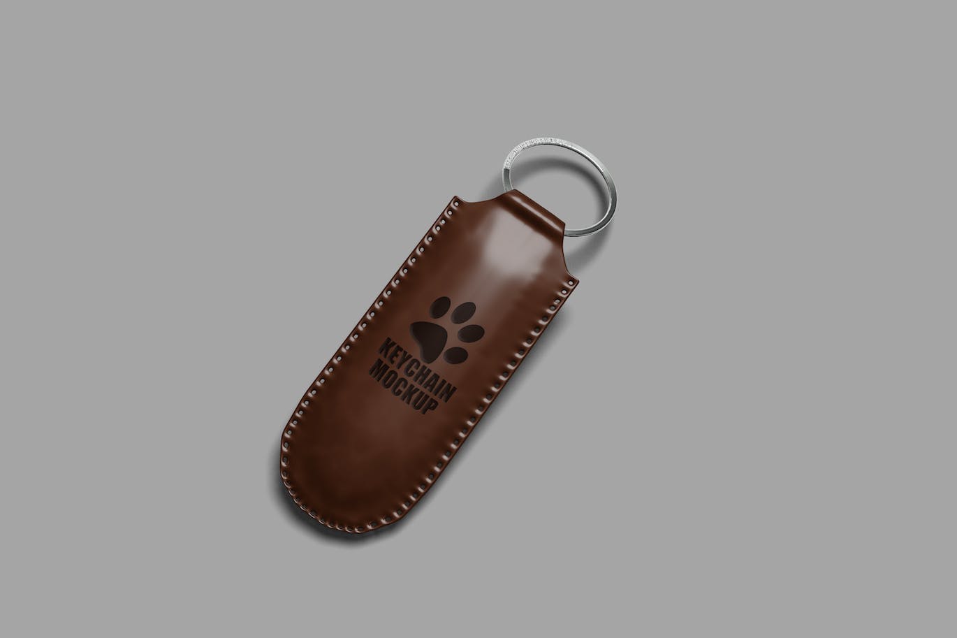 真皮钥匙扣设计样机 Keychain Mockup 样机素材 sucaiwan.com