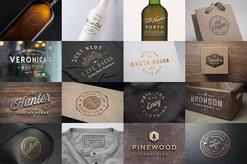 50个真实场景LOGO标志展示样机模板PSD 样机素材 sucaiwan.com