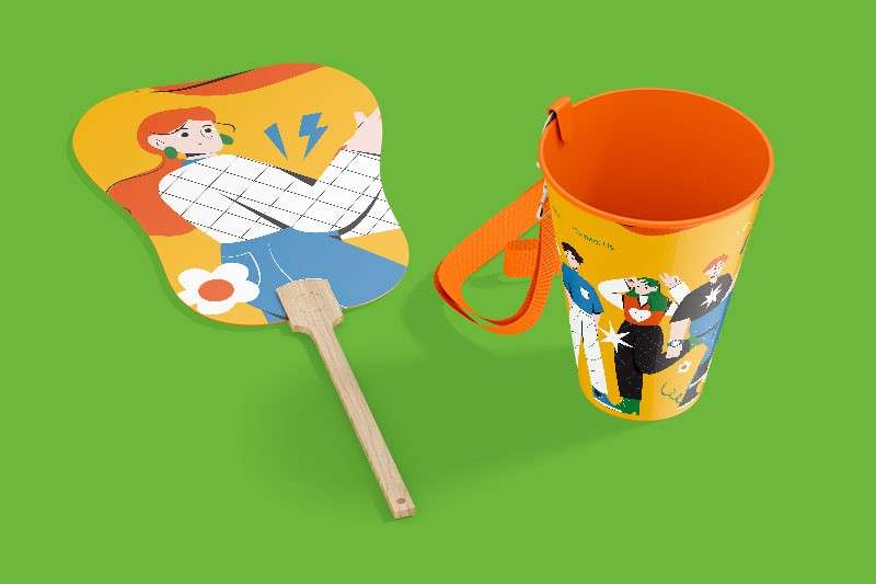 超实用！文创周边产品包装设计展示样机PSD 样机素材 sucaiwan.com