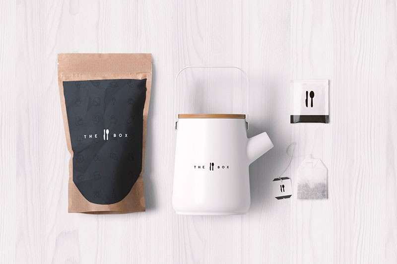 100个极简风Logo标志矢量模板，AI PSD格式 图标素材 sucaiwan.com