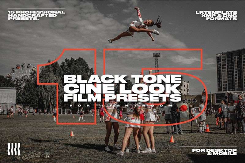 电影高级暗黑调色效果LR预设 插件预设 sucaiwan.com