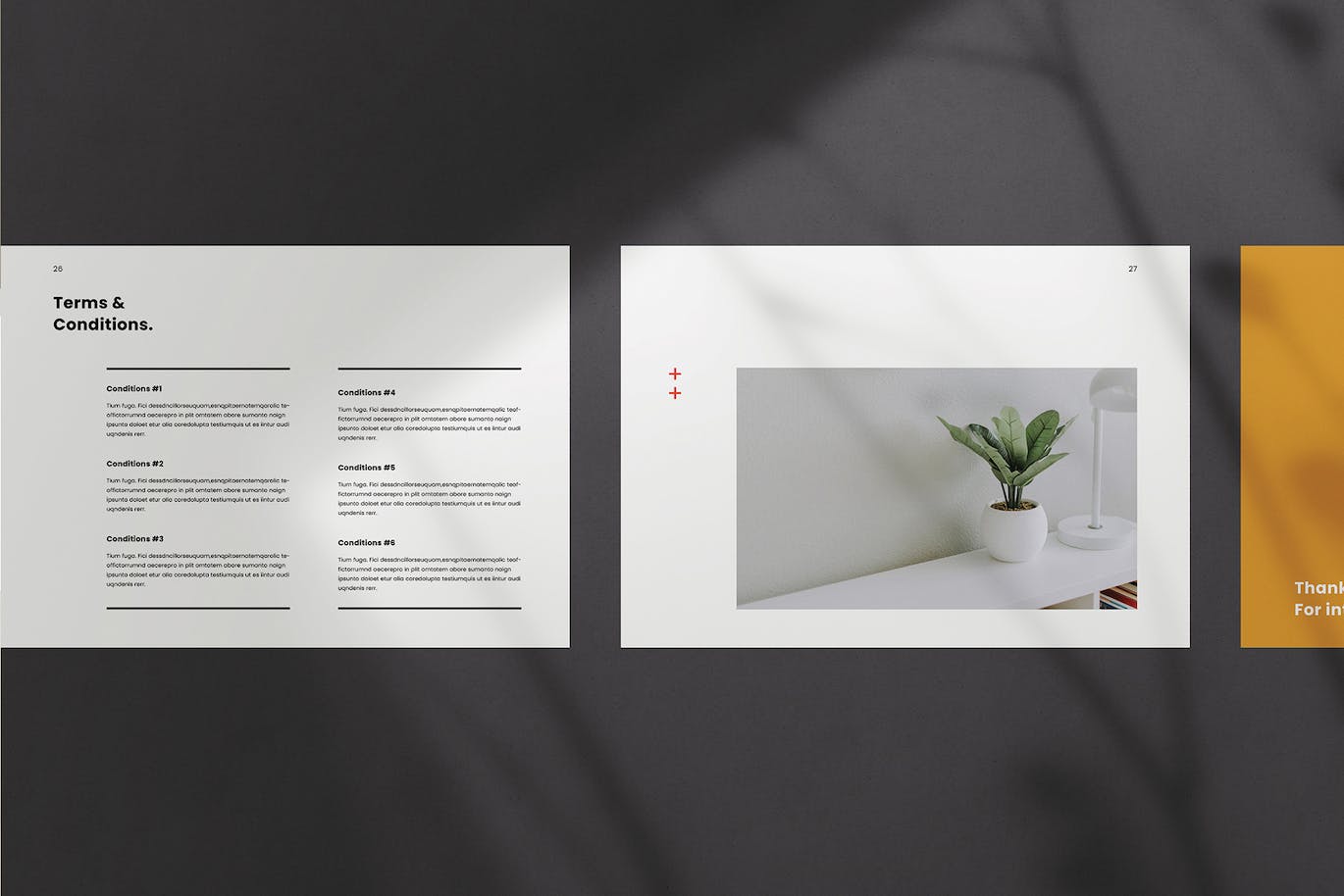 项目提案杂志版式设计模板 Proposal Landscape 设计素材 sucaiwan.com