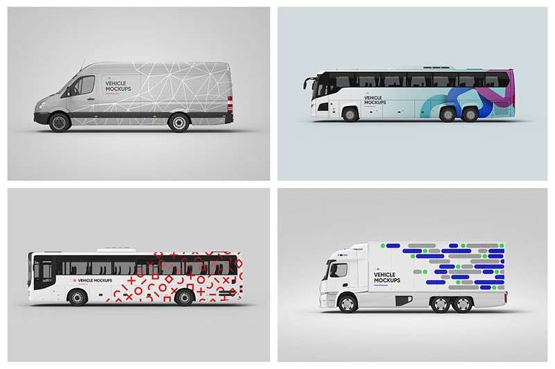 汽车飞机交通工具模型样机PSD 样机素材 第10张-素材湾丨精选海外优质设计素材资源 汽车飞机交通工具模型样机PSD 样机素材 sucaiwan.com