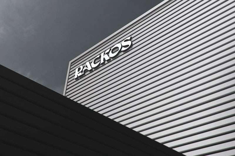 企业大楼标志LOGO展示样机PSD模板 样机素材 sucaiwan.com