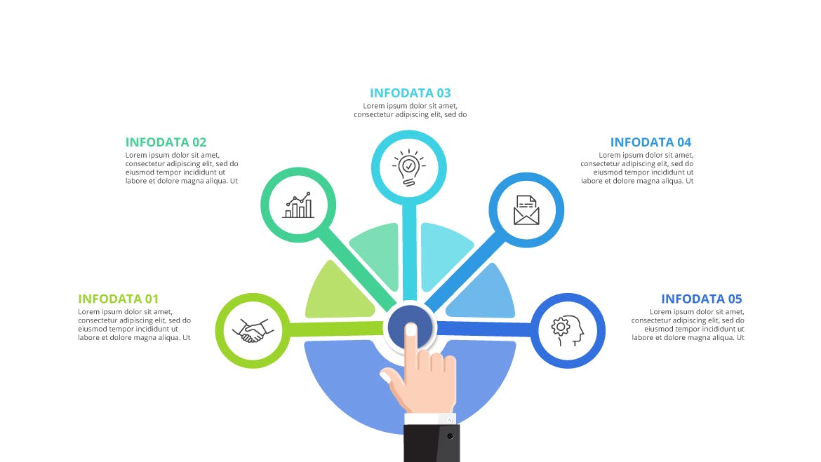 业务分析/地图信息图表元素集v5 Infographics Elements Set 05 幻灯图表 sucaiwan.com