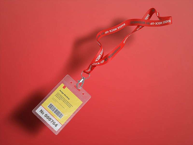 11个企业工牌设计展示样机PSD模板 样机素材 sucaiwan.com