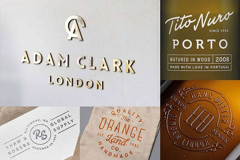 50个真实场景LOGO标志展示样机模板PSD 样机素材 sucaiwan.com