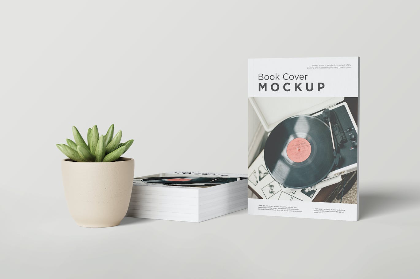 书籍封面设计样机 Book cover mockup 样机素材 sucaiwan.com