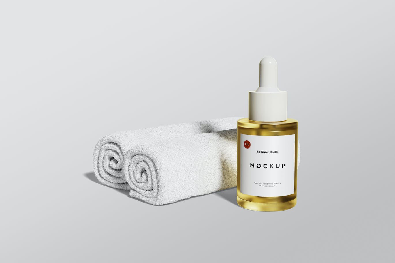 滴管瓶品牌包装设计样机 Dropper bottle mockup 样机素材 sucaiwan.com