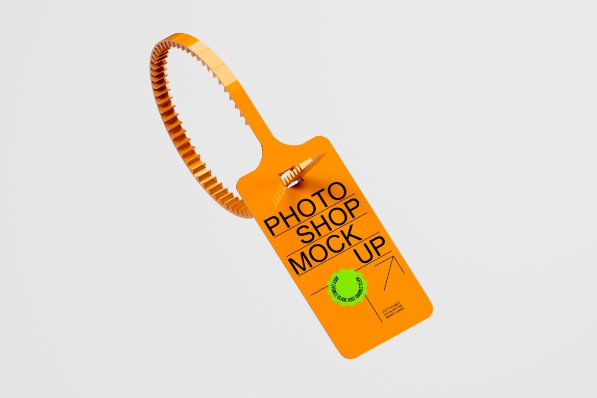 塑料标签设计样机集 Plastic Tag Mockup Set 样机素材 sucaiwan.com