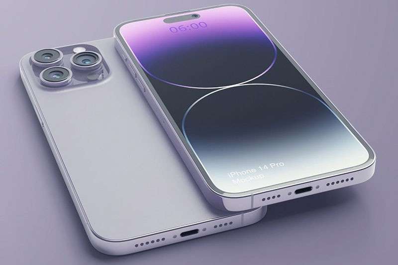 iPhone14 Pro Max苹果手机样机PSD 样机素材 sucaiwan.com