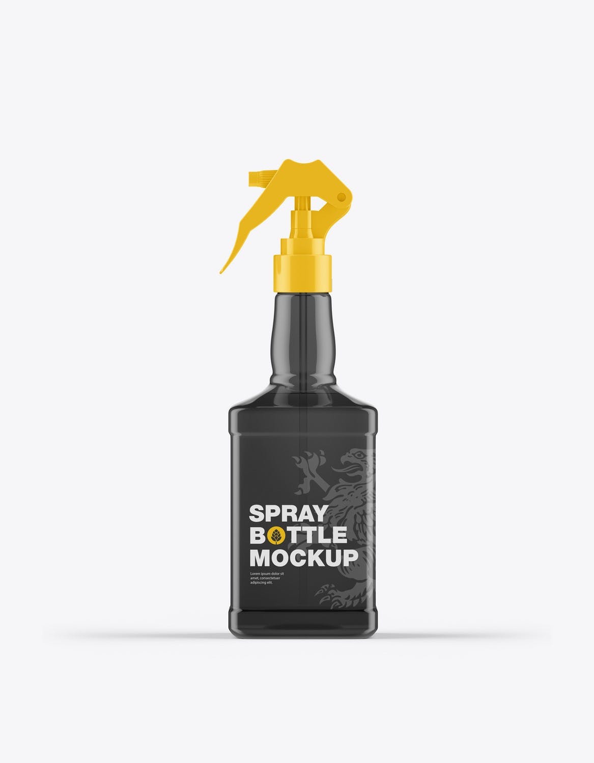 玻璃喷雾瓶包装设计样机 Pack Glass Spray Bottles Mockup 样机素材 sucaiwan.com