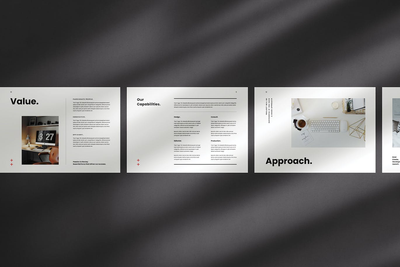 项目提案杂志版式设计模板 Proposal Landscape 设计素材 sucaiwan.com