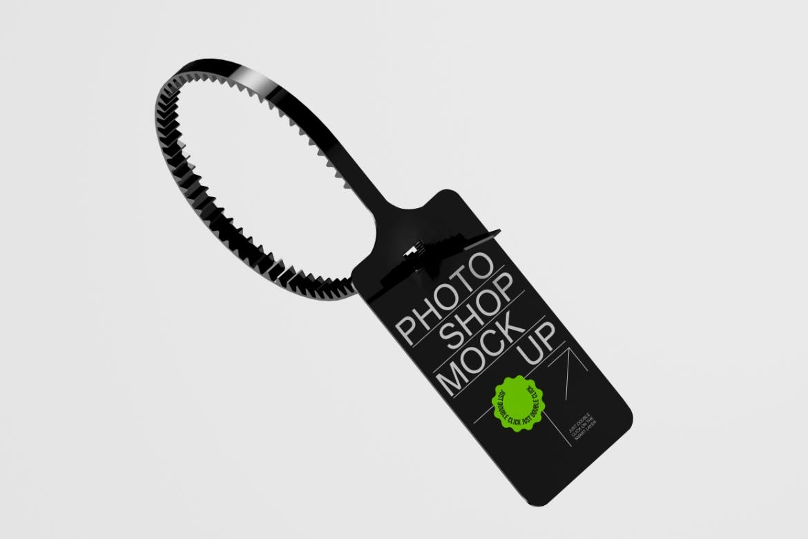 塑料标签设计样机集 Plastic Tag Mockup Set 样机素材 sucaiwan.com