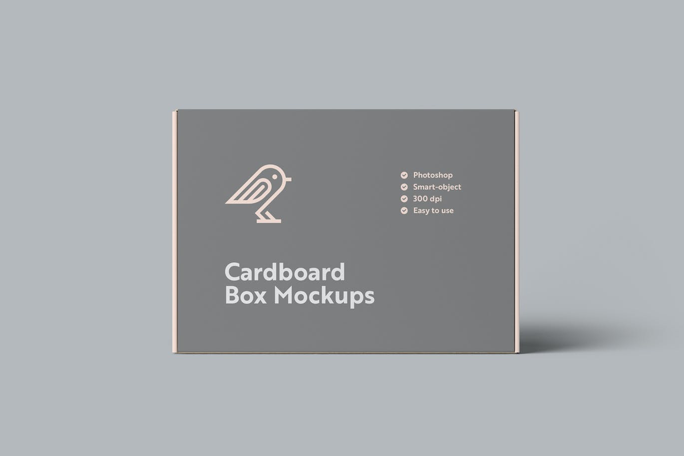 纸板箱包装设计样机模板 Cardboard Box Mockups 样机素材 sucaiwan.com
