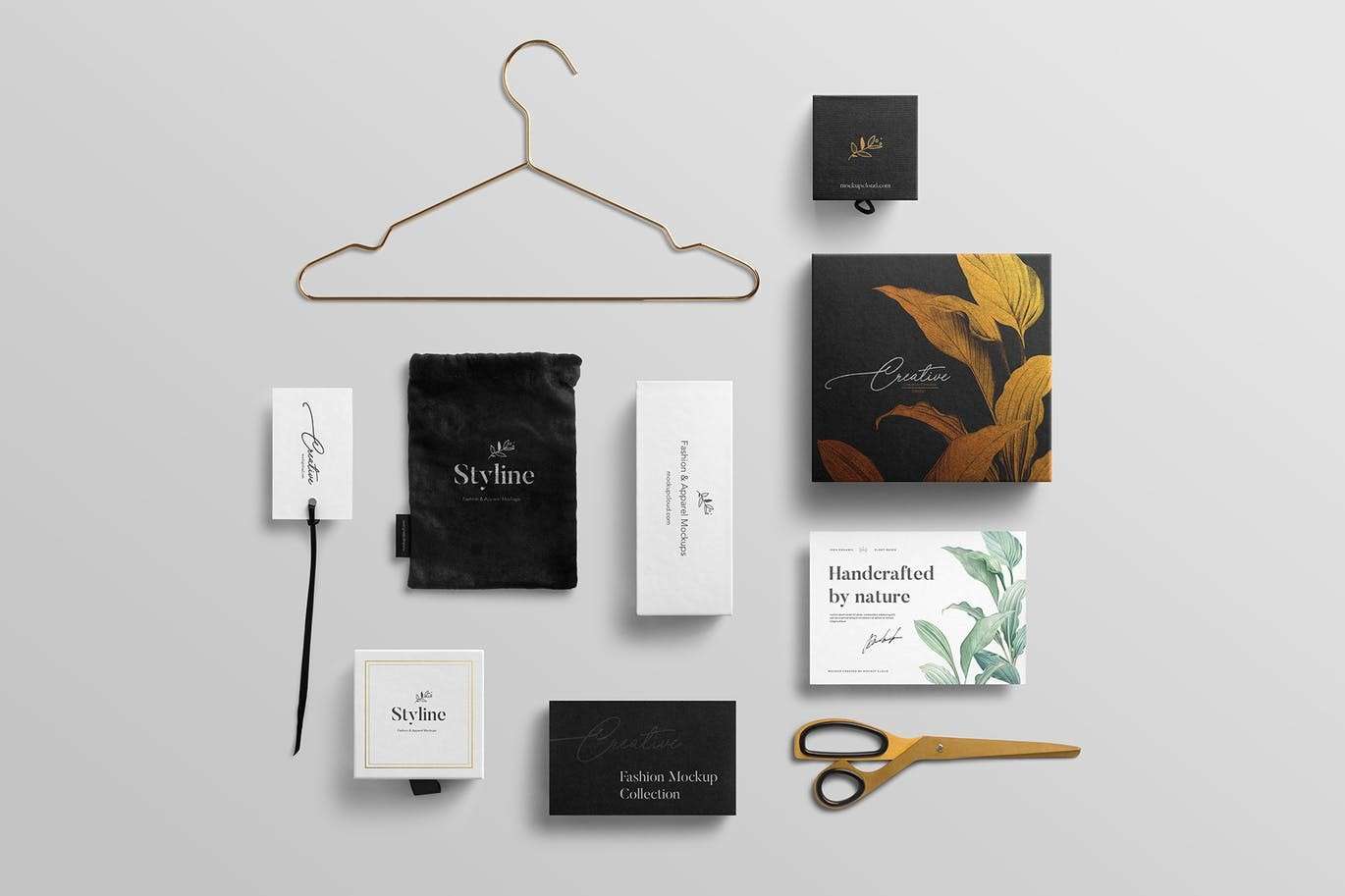 16套时尚服装品牌场景设计展示样机模板PSD 样机素材 sucaiwan.com