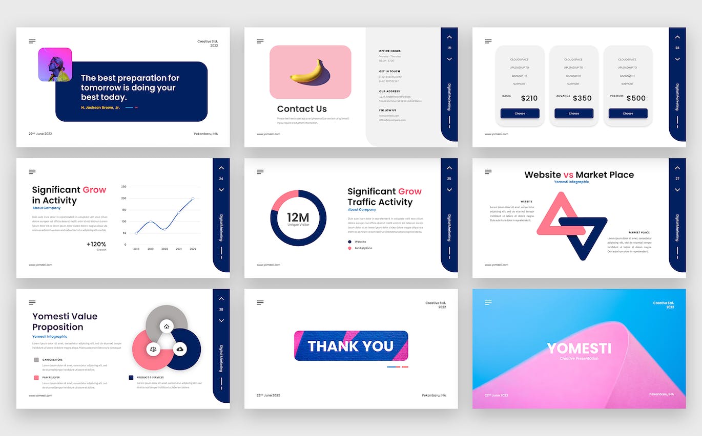 公司简介宣传Keynote幻灯片演示模板 Yomesti Keynote Presentation Template 幻灯图表 第2张-素材湾丨精选海外优质设计素材资源 公司简介宣传Keynote幻灯片演示模板 Yomesti Keynote Presentation Template 幻灯图表 sucaiwan.com