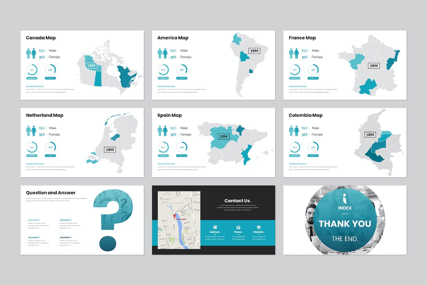 企业计划方案PPT演示幻灯片模板 Business Plan PowerPoint Template 幻灯图表 第13张-素材湾丨精选海外优质设计素材资源 企业计划方案PPT演示幻灯片模板 Business Plan PowerPoint Template 幻灯图表 sucaiwan.com