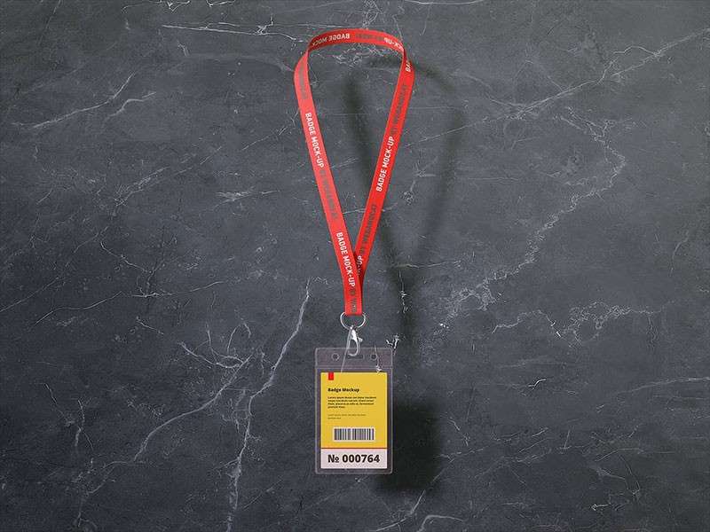 11个企业工牌设计展示样机PSD模板 样机素材 sucaiwan.com