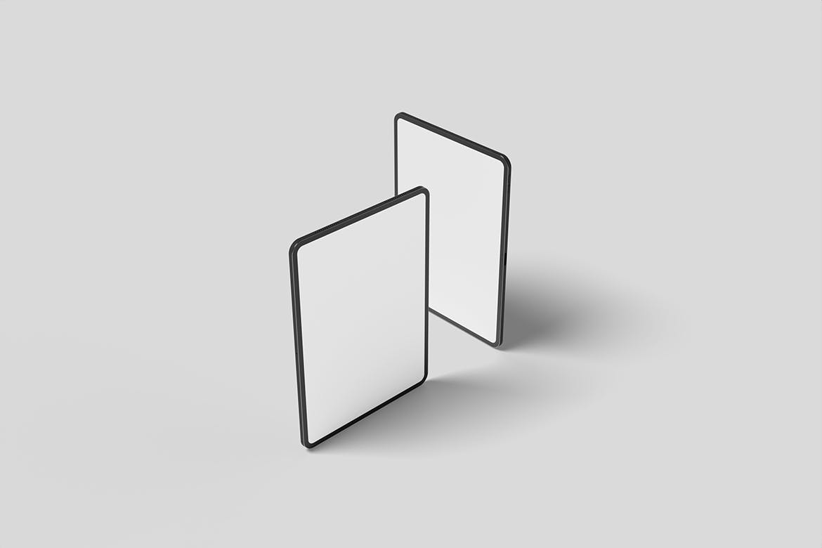 站立式iPad平板电脑样机 iPad Mockup 样机素材 sucaiwan.com