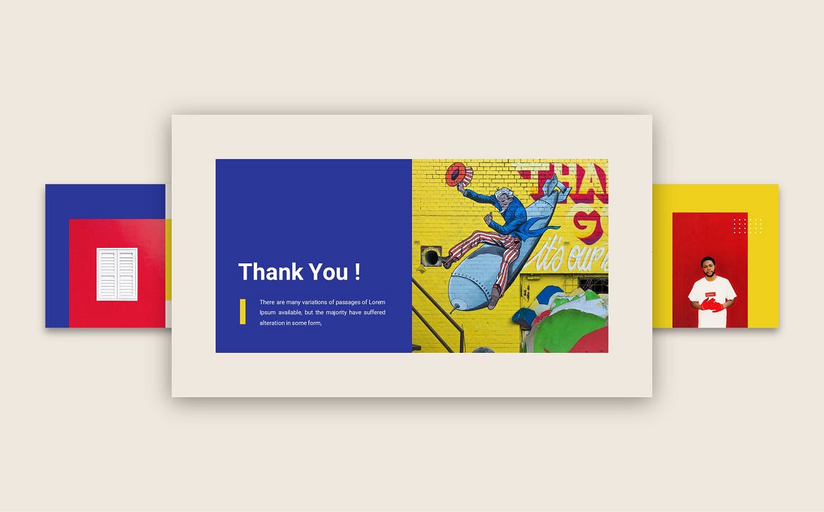 多彩创意介绍PPT模板下载 Couleur – Creative Business Powerpoint Template 幻灯图表 sucaiwan.com