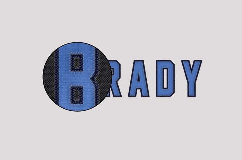 球衣号码刺绣效果PS动作 插件预设 sucaiwan.com