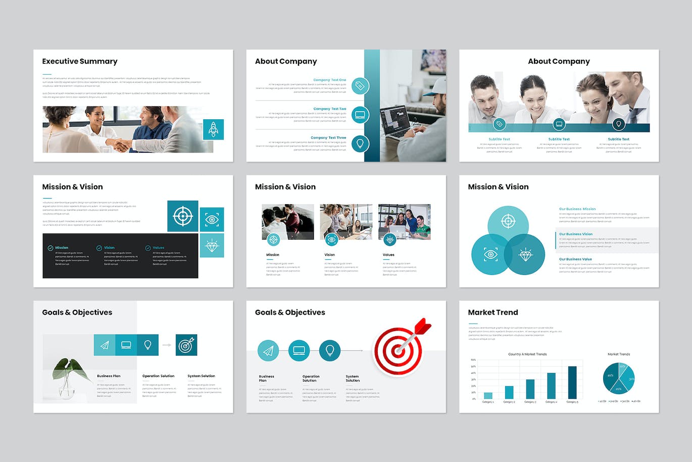 企业计划方案PPT演示幻灯片模板 Business Plan PowerPoint Template 幻灯图表 第8张-素材湾丨精选海外优质设计素材资源 企业计划方案PPT演示幻灯片模板 Business Plan PowerPoint Template 幻灯图表 sucaiwan.com