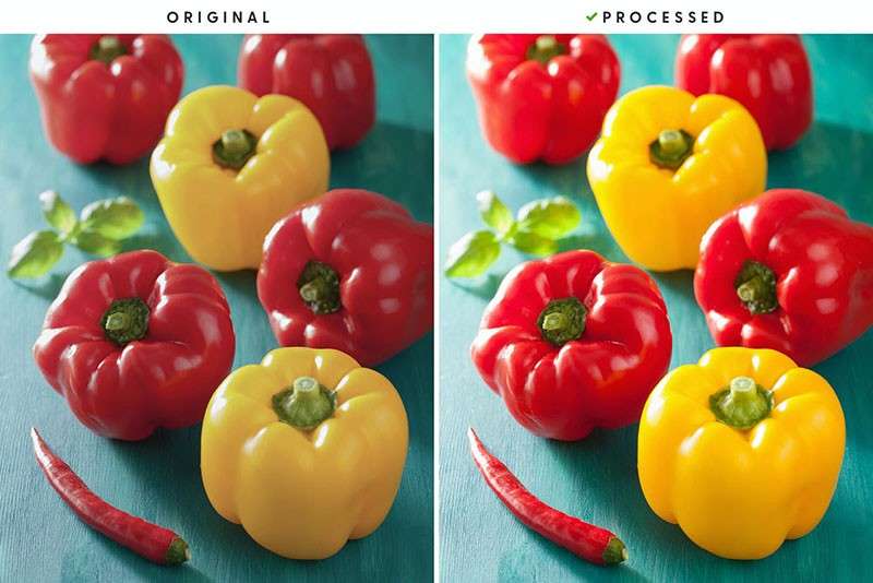 美食摄影调色滤镜LR预设和PS动作 插件预设 sucaiwan.com