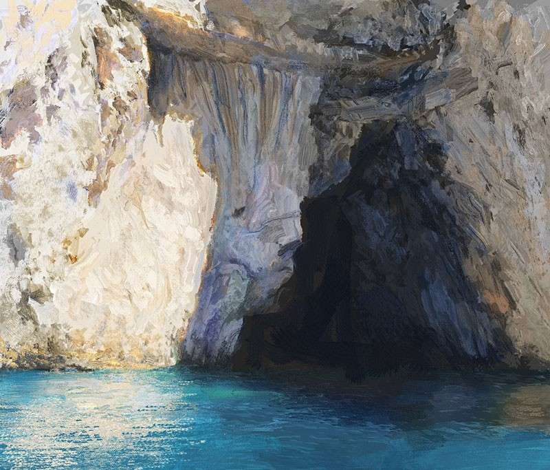 仿油画和素描PS手绘笔刷，tpl工具预设 笔刷资源 sucaiwan.com