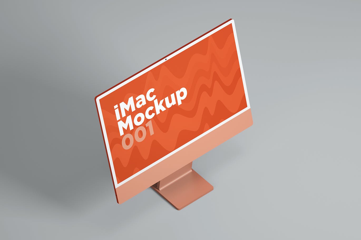 iMac一体式电脑样机模板v1 iMac Mockup 001 样机素材 sucaiwan.com