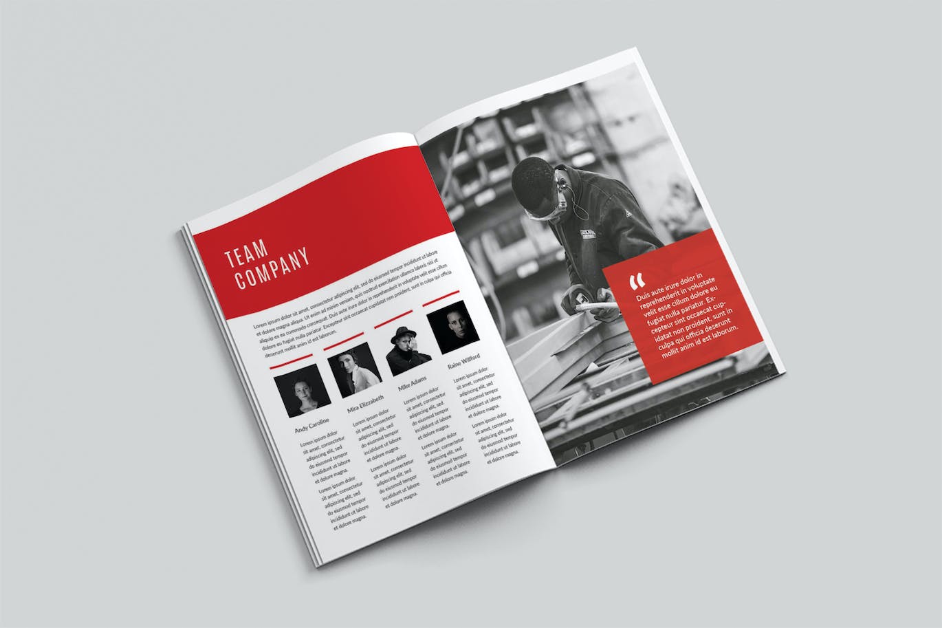 年度报告宣传册杂志模板 Annual Report 设计素材 sucaiwan.com