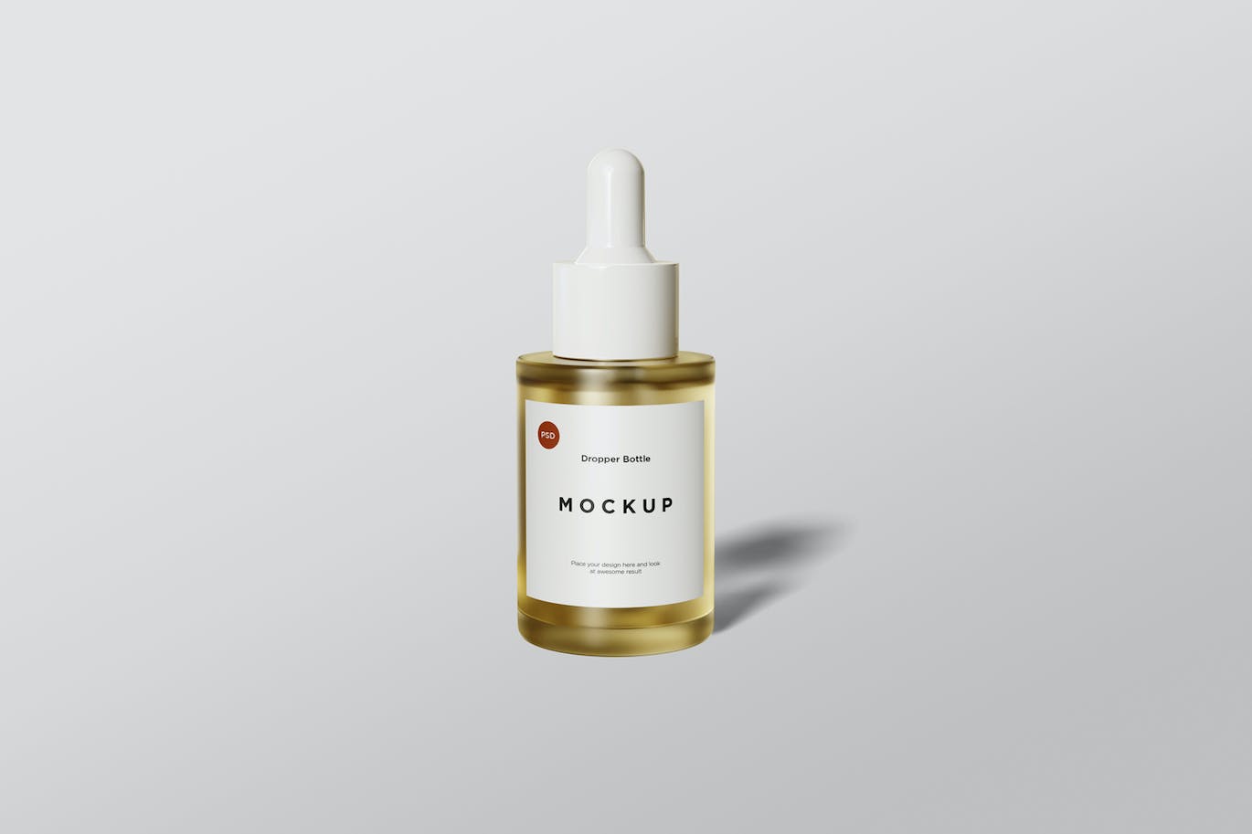 滴管瓶品牌包装设计样机 Dropper bottle mockup 样机素材 sucaiwan.com