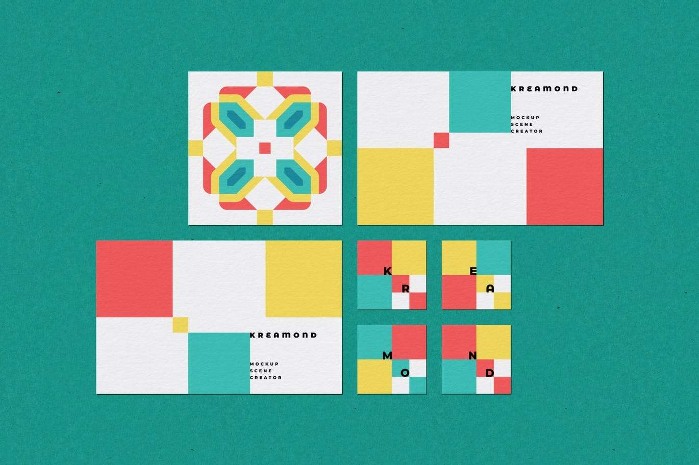 10款办公纸质用品设计展示场景样机模板PSD 样机素材 sucaiwan.com