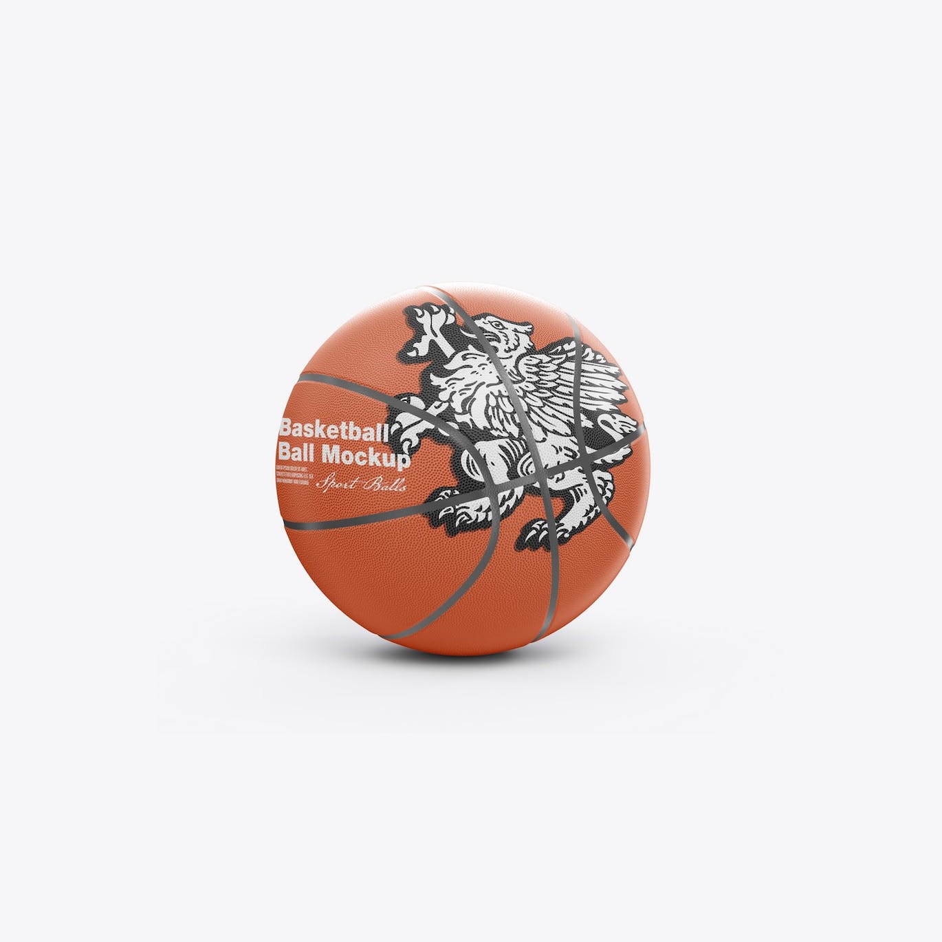 篮球运动品牌设计样机 Basketball Ball Mockup 样机素材 sucaiwan.com