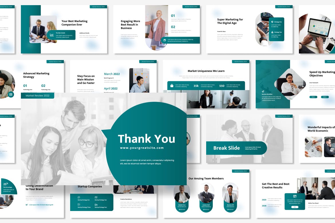 市场回顾PowerPoint演示模板 Xily – Market Review PowerPoint Template 幻灯图表 第3张-素材湾丨精选海外优质设计素材资源 市场回顾PowerPoint演示模板 Xily – Market Review PowerPoint Template 幻灯图表 sucaiwan.com