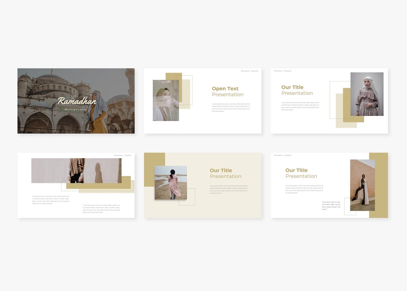 头巾服装品牌PPT演示幻灯片模板 Ramadhan Multipurpose PowerPoint 幻灯图表 第6张-素材湾丨精选海外优质设计素材资源 头巾服装品牌PPT演示幻灯片模板 Ramadhan Multipurpose PowerPoint 幻灯图表 sucaiwan.com