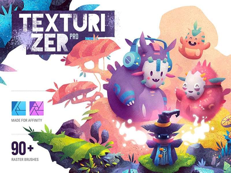 Affinity儿童插画噪点纹理笔刷 笔刷资源 第1张-素材湾丨精选海外优质设计素材资源 Affinity儿童插画噪点纹理笔刷 笔刷资源 sucaiwan.com