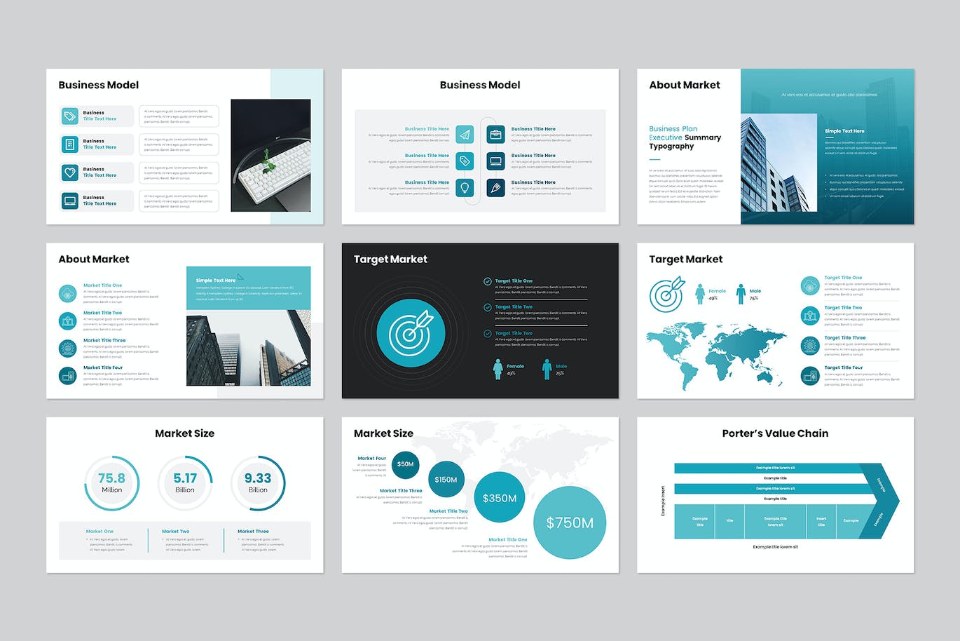 企业计划方案PPT演示幻灯片模板 Business Plan PowerPoint Template 幻灯图表 第7张-素材湾丨精选海外优质设计素材资源 企业计划方案PPT演示幻灯片模板 Business Plan PowerPoint Template 幻灯图表 sucaiwan.com