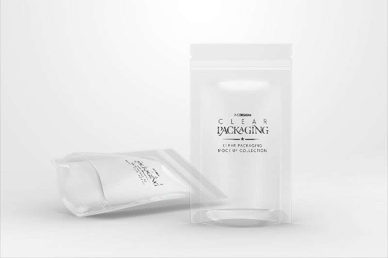 10种透明塑料瓶包装盒标签贴图样机PSD 样机素材 sucaiwan.com