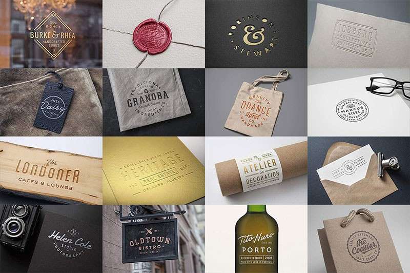 50个真实场景LOGO标志展示样机模板PSD 样机素材 sucaiwan.com