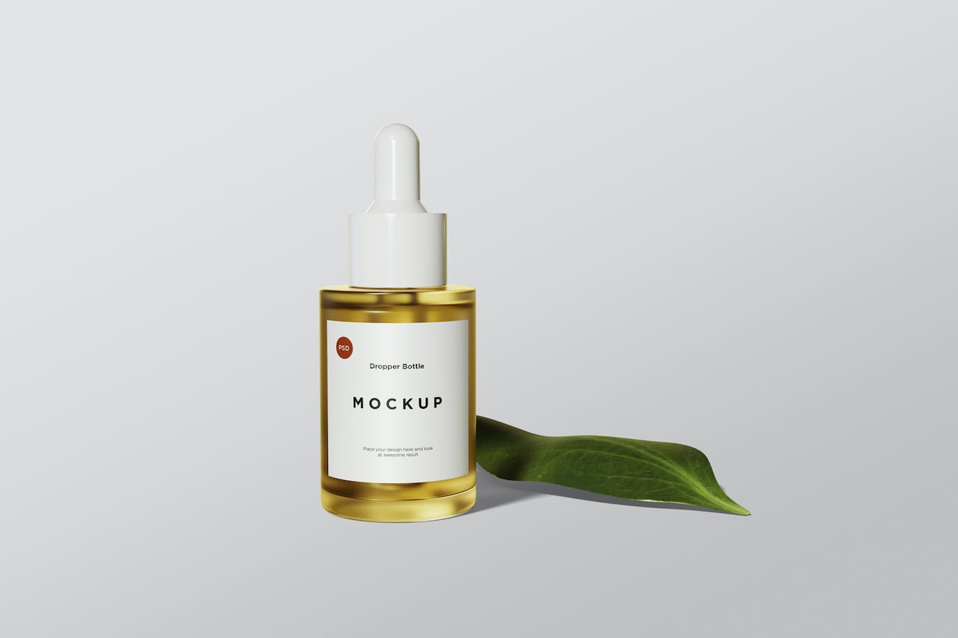 滴管瓶品牌包装设计样机 Dropper bottle mockup 样机素材 sucaiwan.com