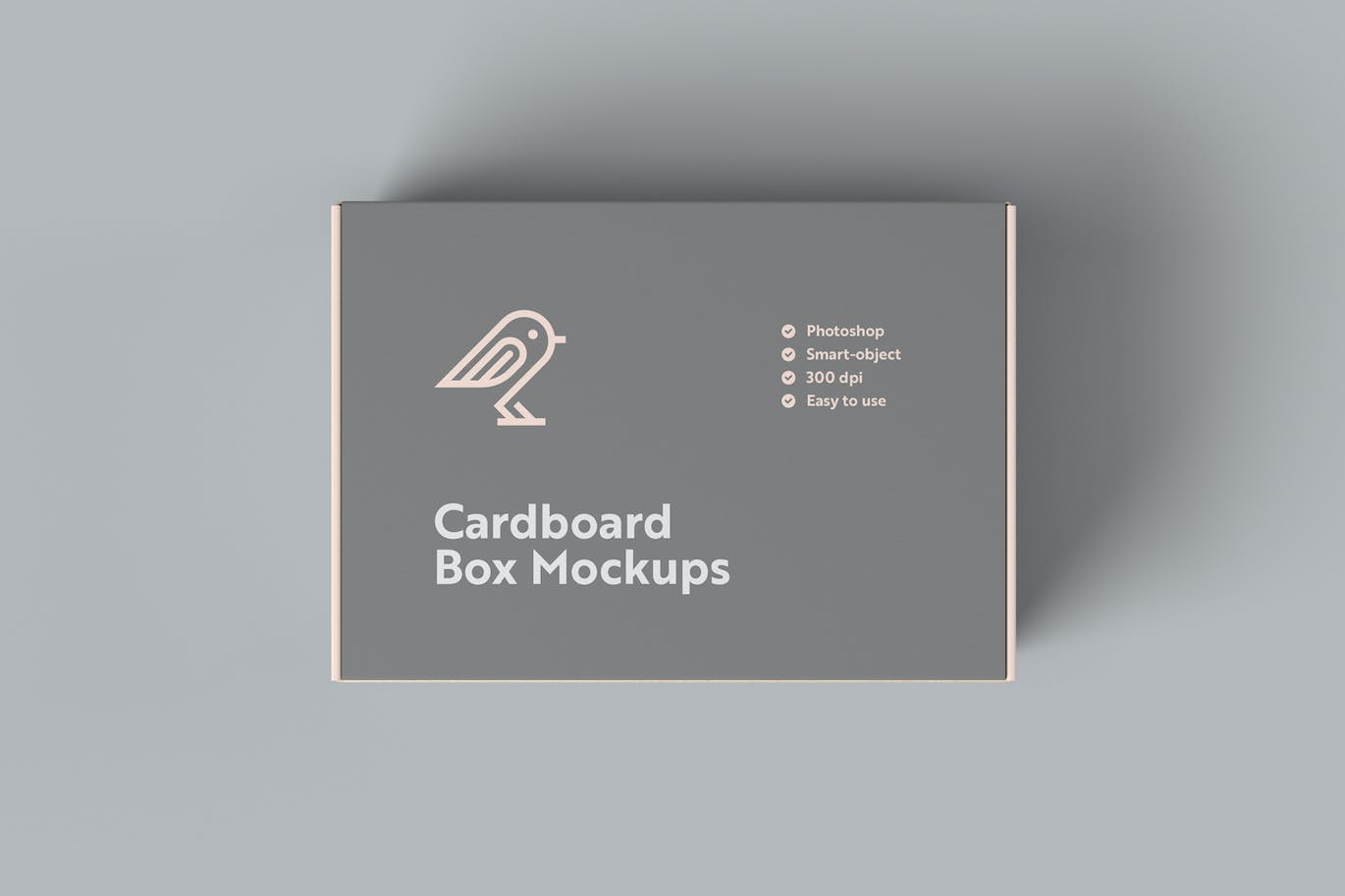 纸板箱包装设计样机模板 Cardboard Box Mockups 样机素材 sucaiwan.com