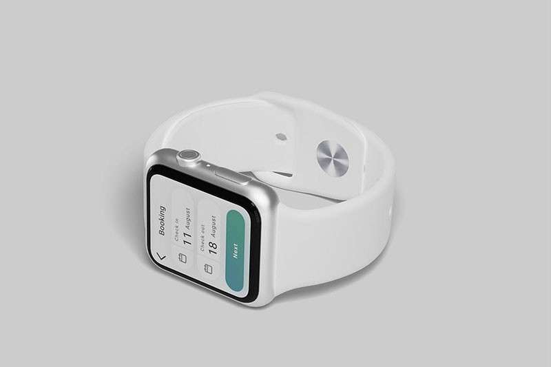 苹果手表 Smart Watch 样机PSD模板 样机素材 sucaiwan.com